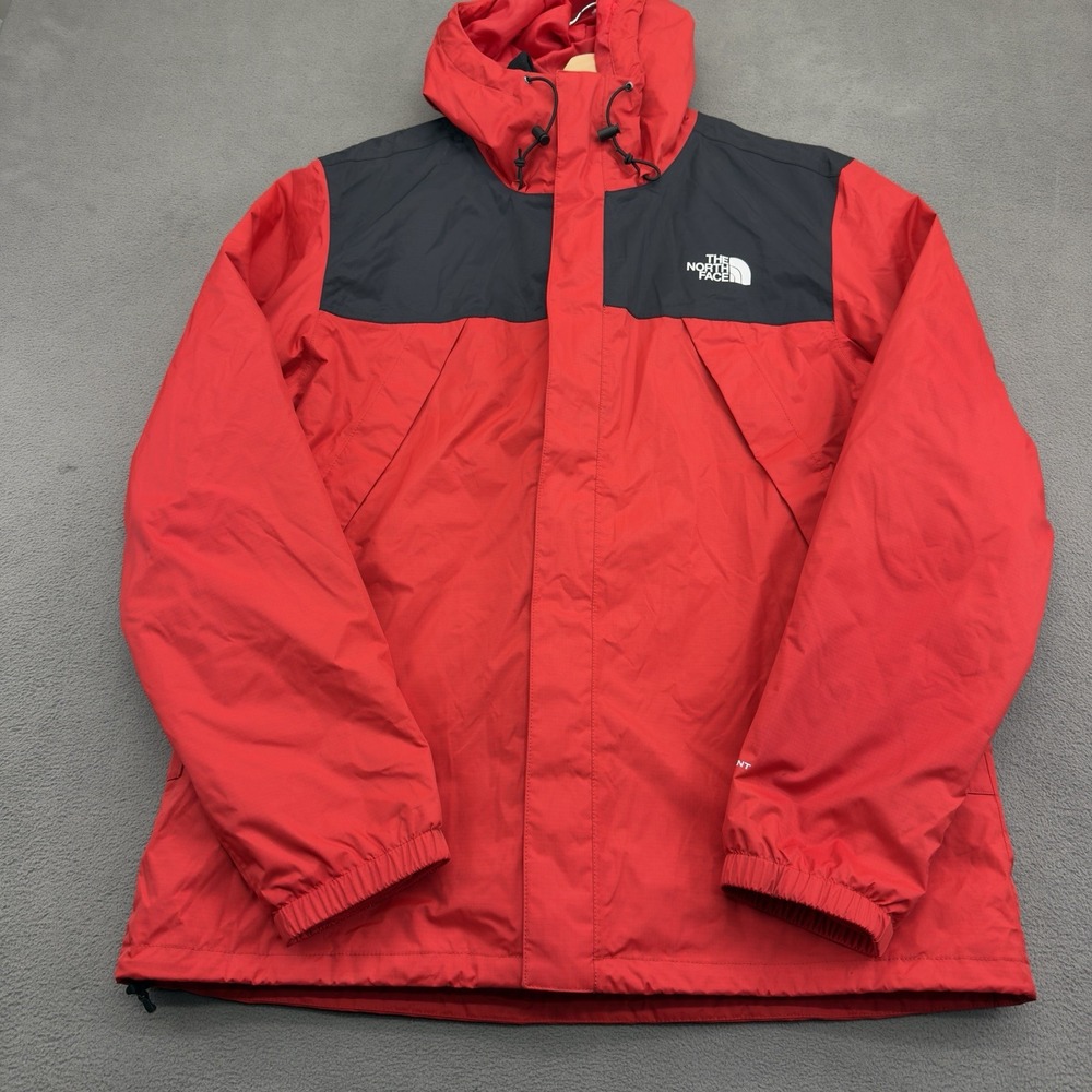 The North Face Antora Triclimate Jacket Mens L Red Black 3-in-1 Waterproof